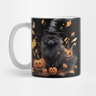 Schipperke Halloween Design Mug